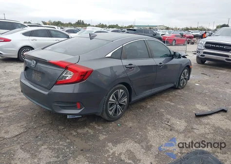 2017 Honda Civic Ex-T from USA, damaged, VIN 2HGFC1F30HH644292